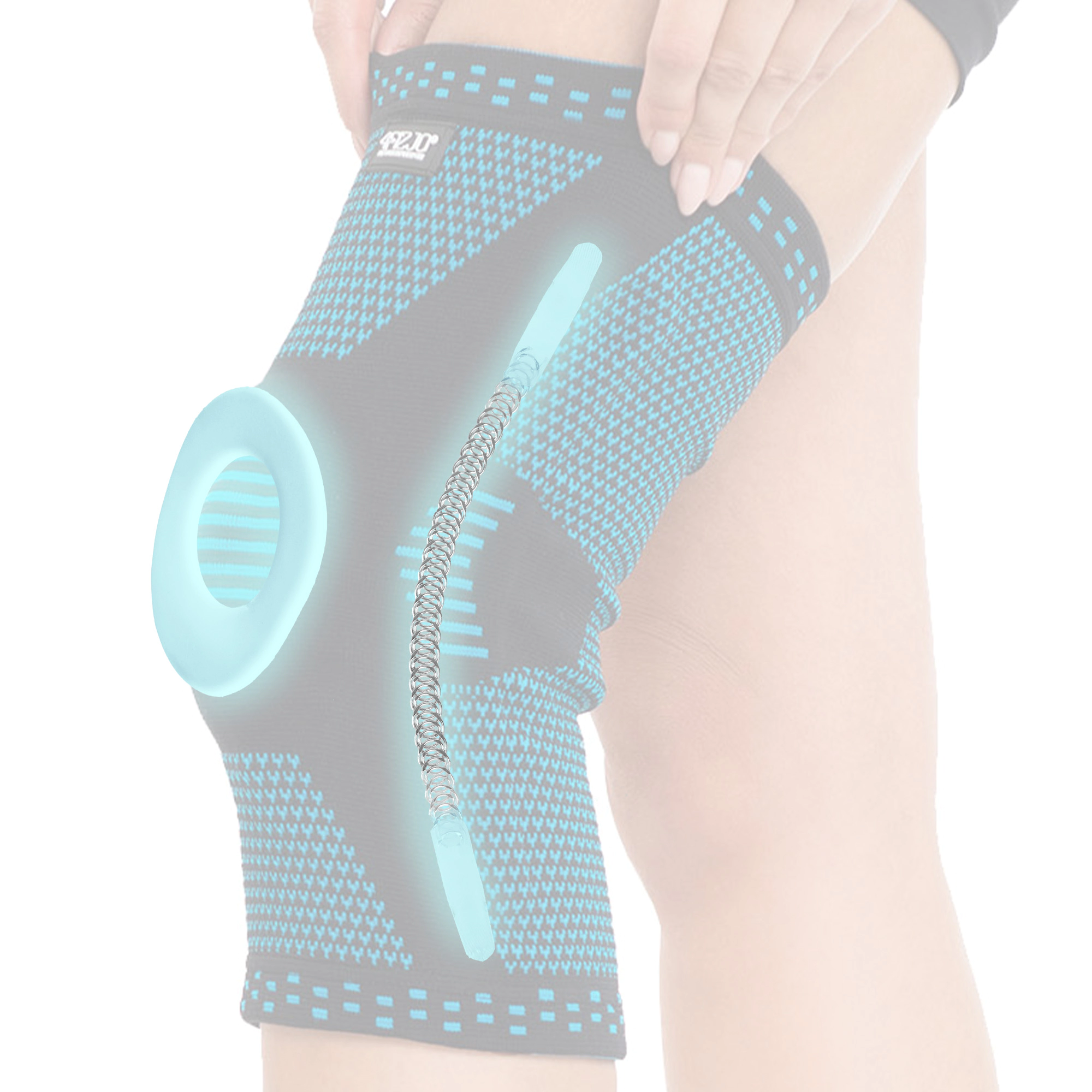 orteza stabilizator na kolano opaska elastyczna