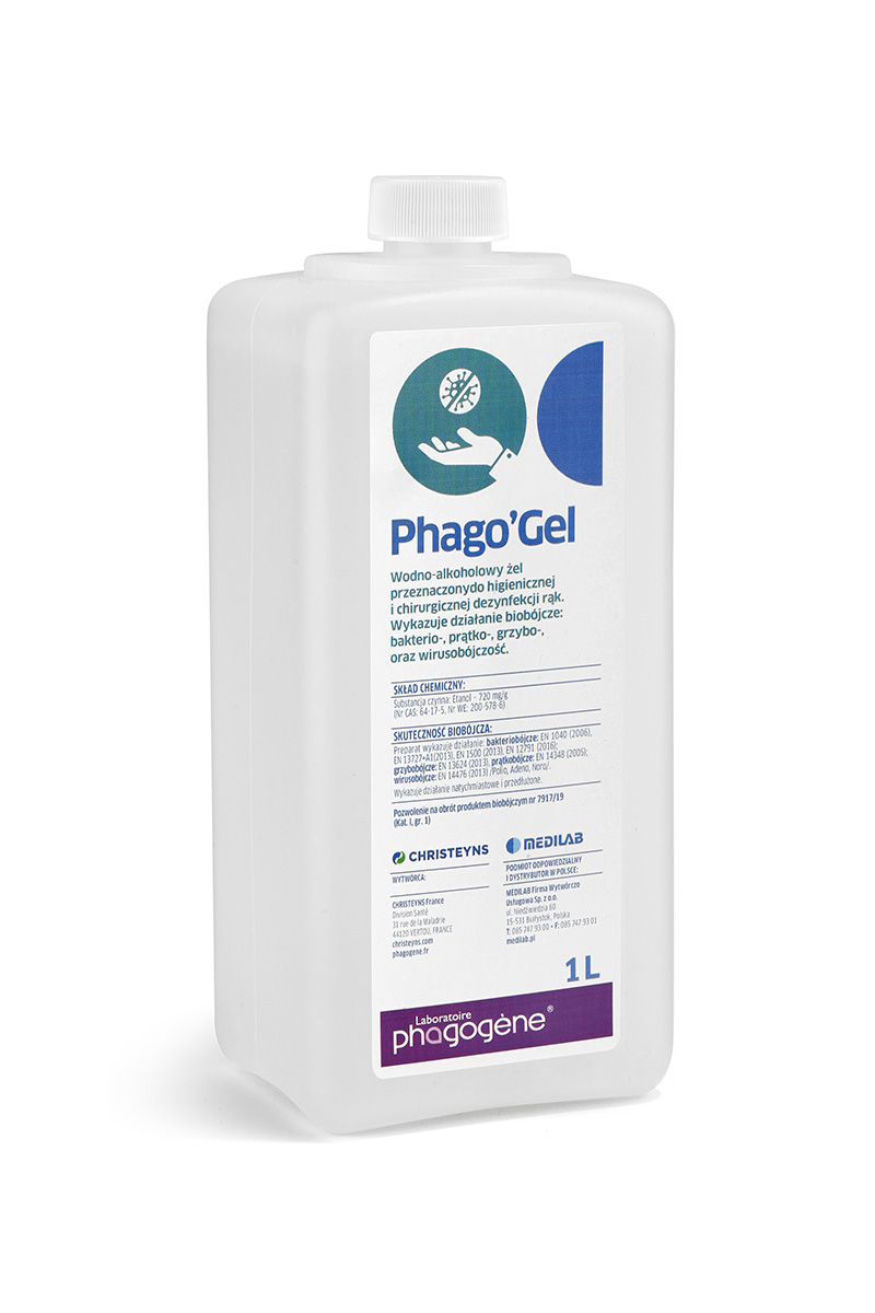 Preparat do dezynfekcji Medilab Phago'Gel żel 1l