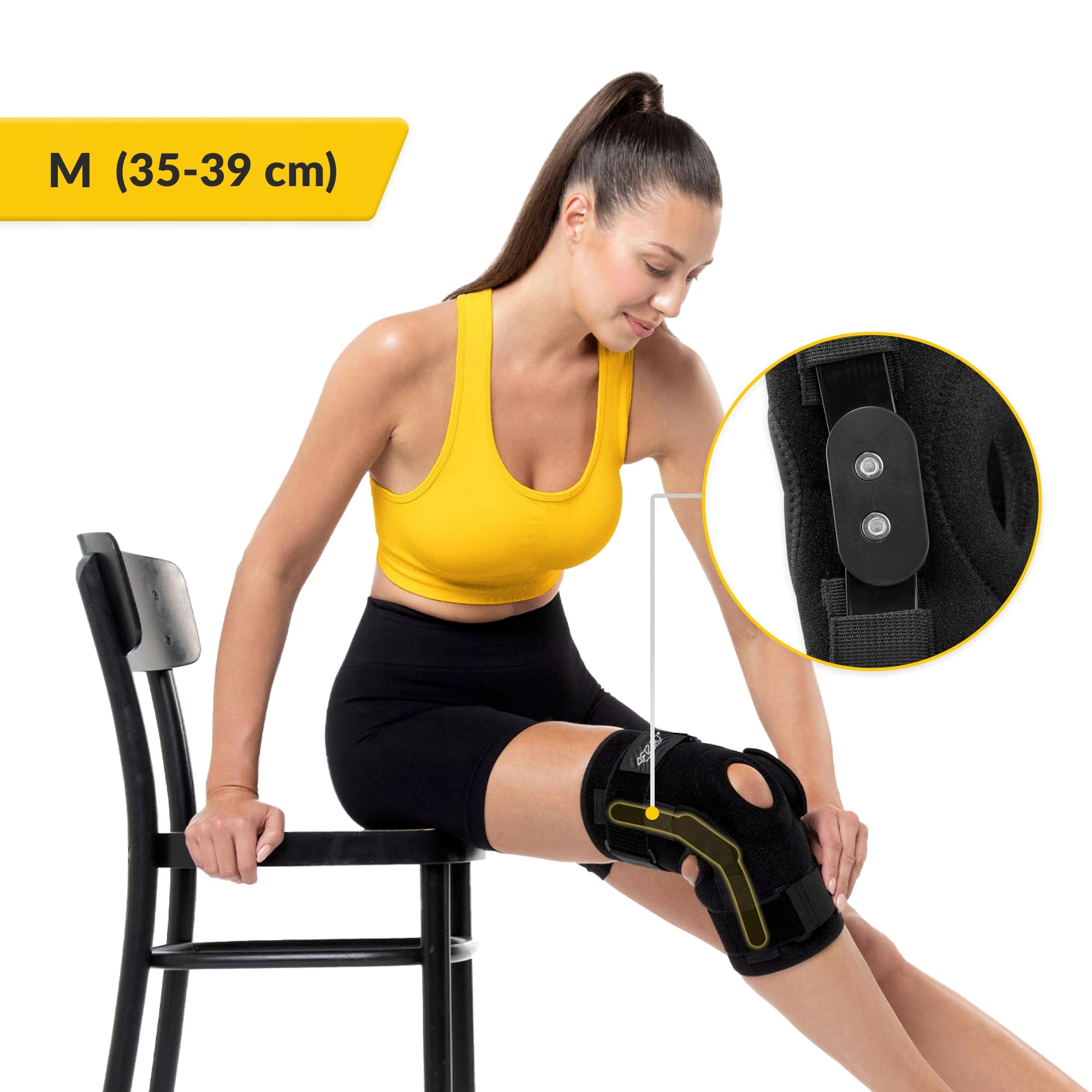 stabilizator z zawiasami orteza kolana stawu kolanowego