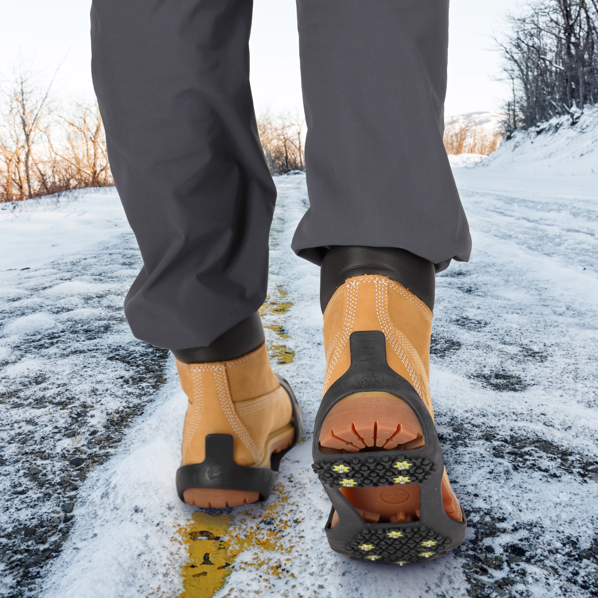 nakladki antyposlizgowe raczki na buty pod buty na snieg wytrzymale mountain goat