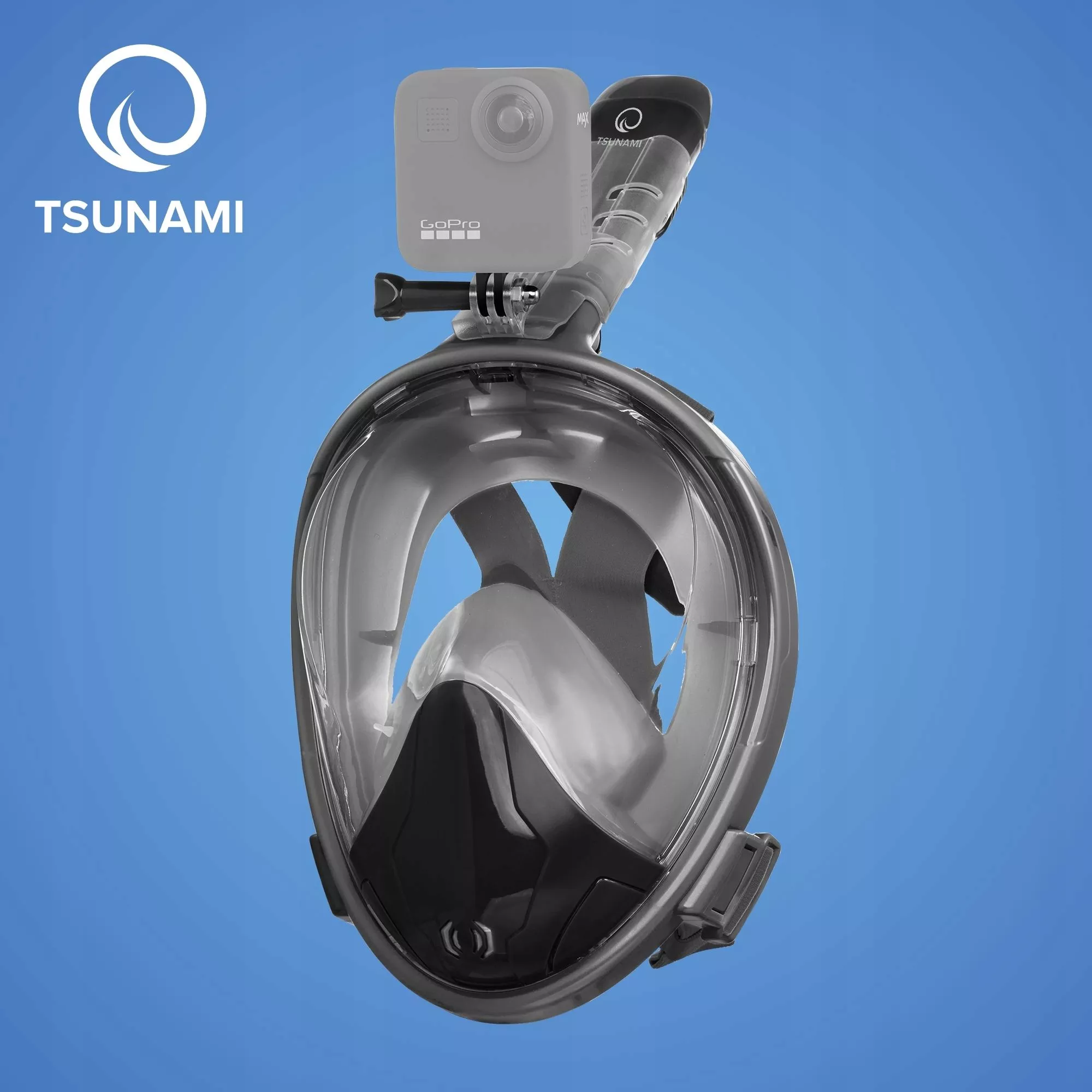 Celotvárová potápačská maska ​​TSUNAMI