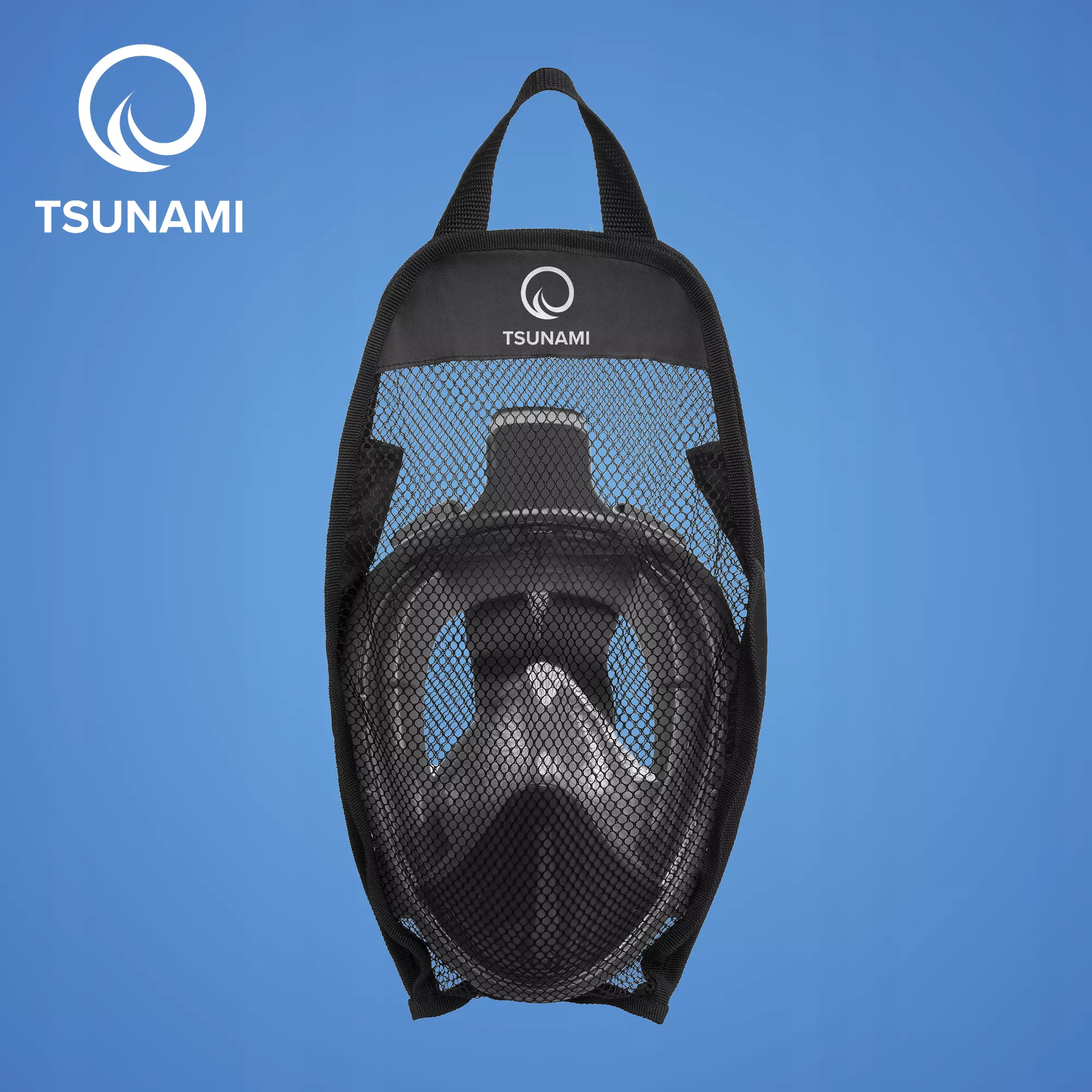 Maska do nurkowania pełnotwarzowa TSUNAMI
