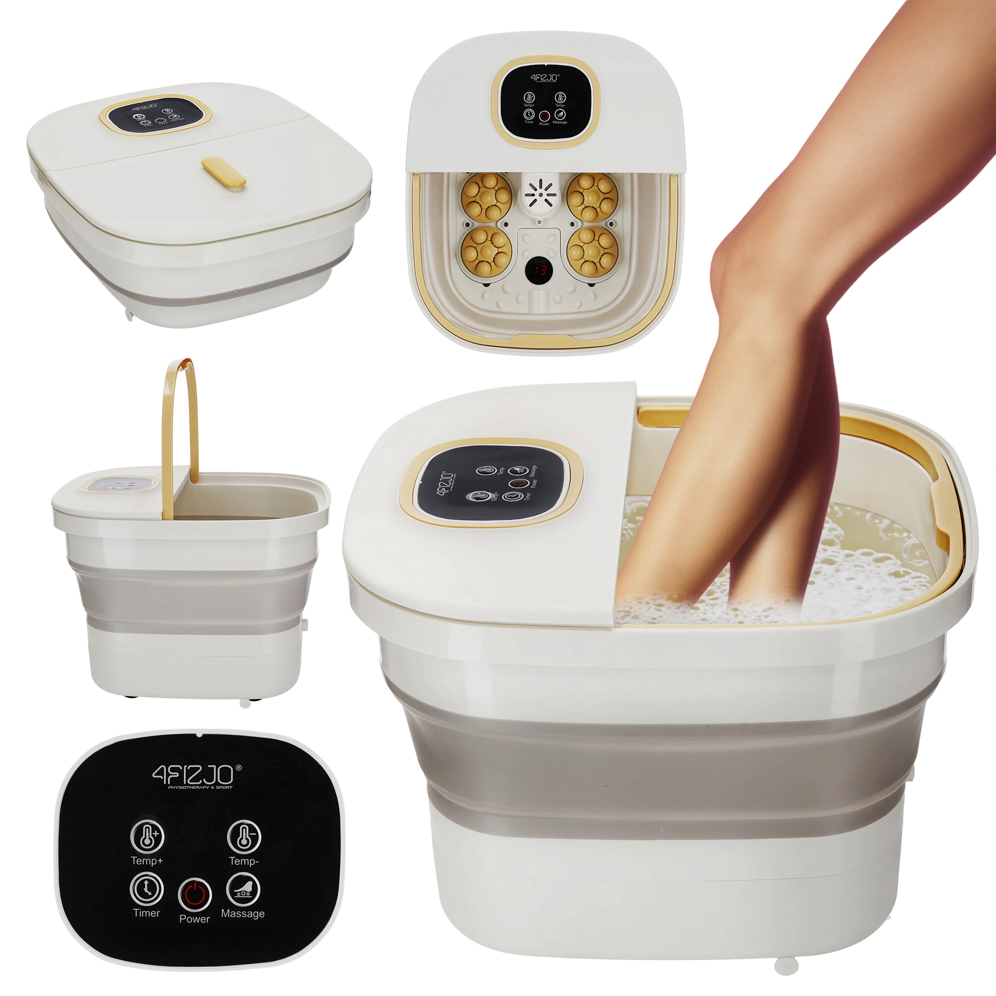 vodný hydromasážny prístroj, masážny prístroj na chodidlá a nohy, elektrický masážny prístroj
