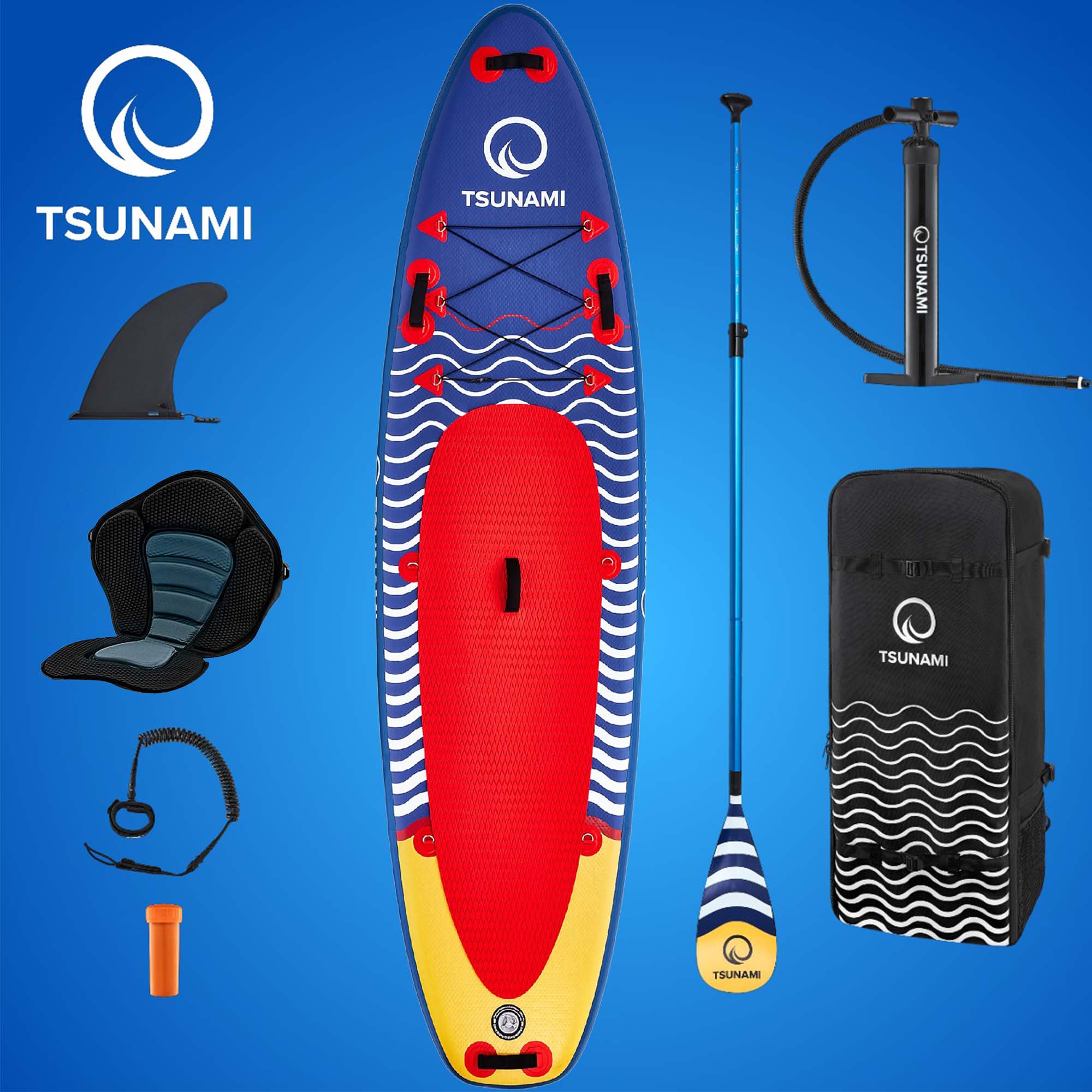 SUP doska TSUNAMI paddle board na plávanie 320cm