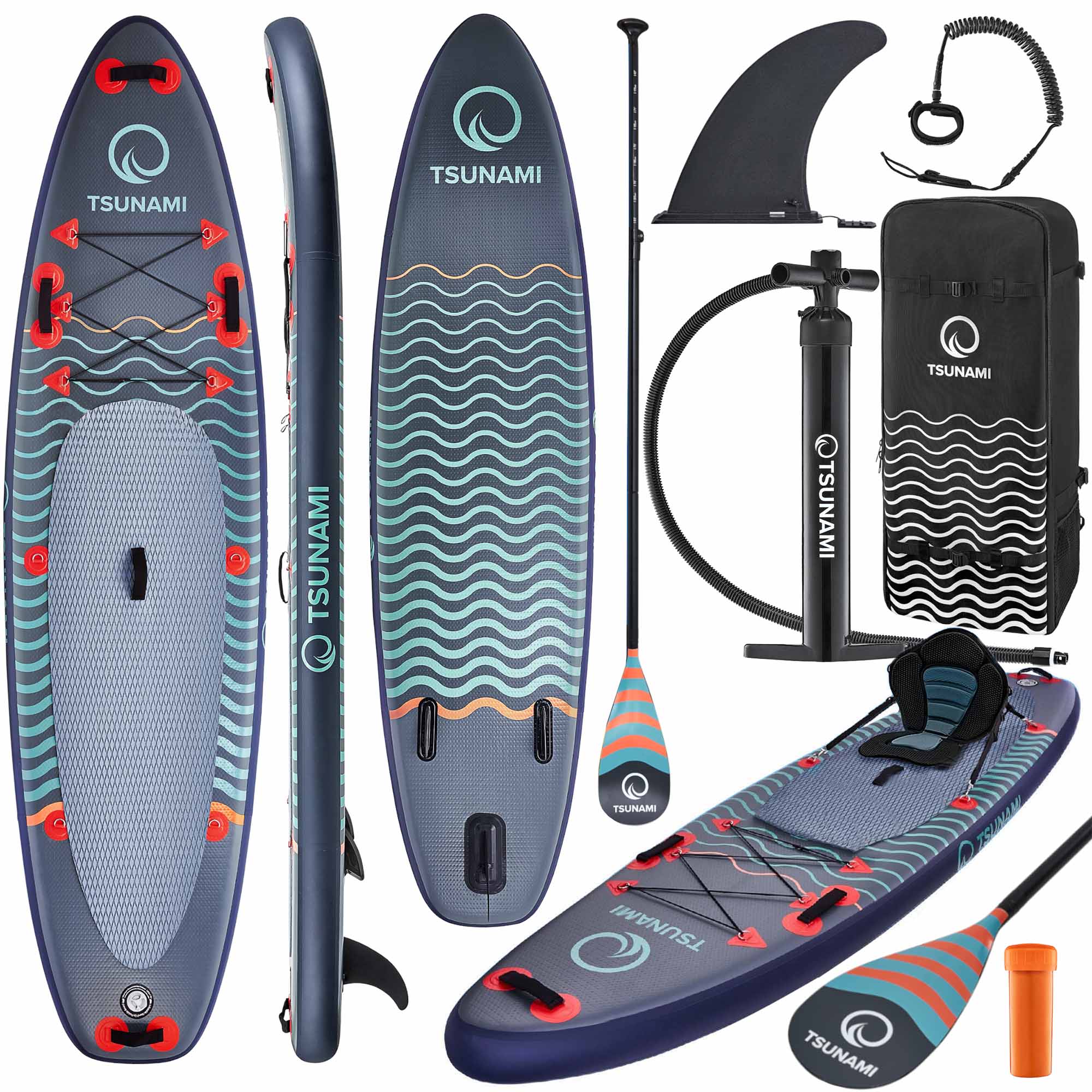 Deska-SUP-TSUNAMI-pompowana-z-wioslem-paddleboard-Model-WAVE-1