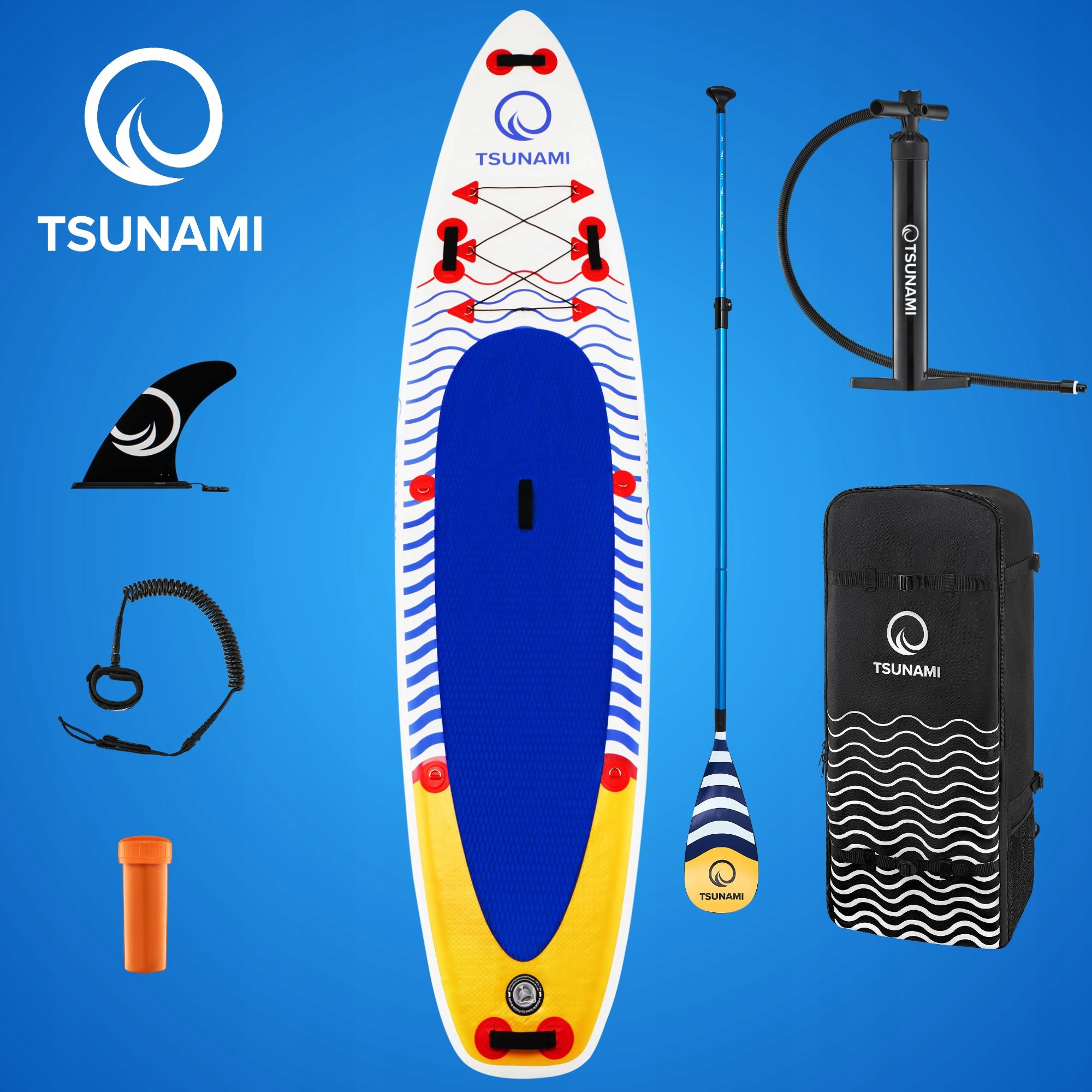 SUP doska TSUNAMI paddle board na plávanie 350cm