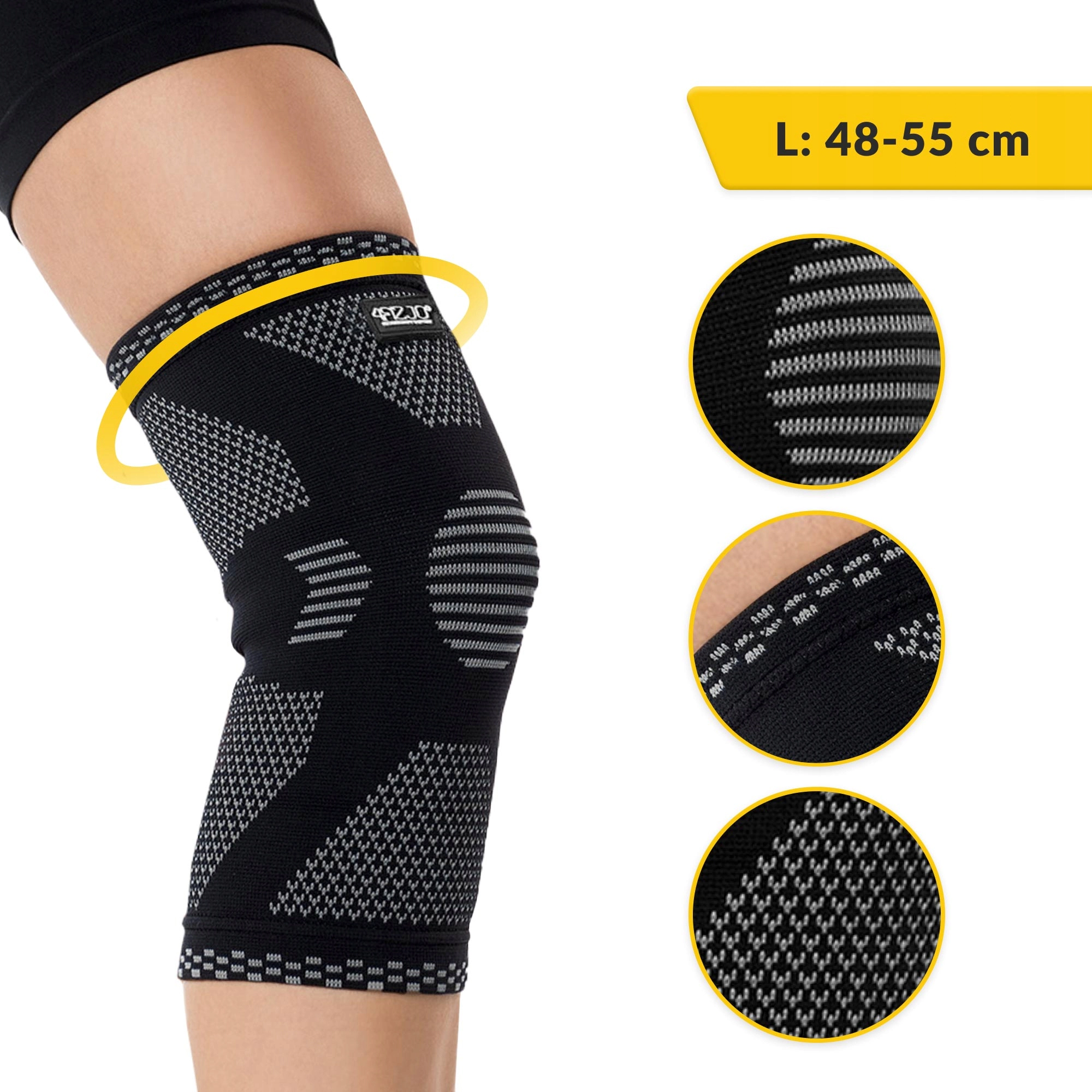 orteza na kolano stabilizator kolana elastyczna opaska