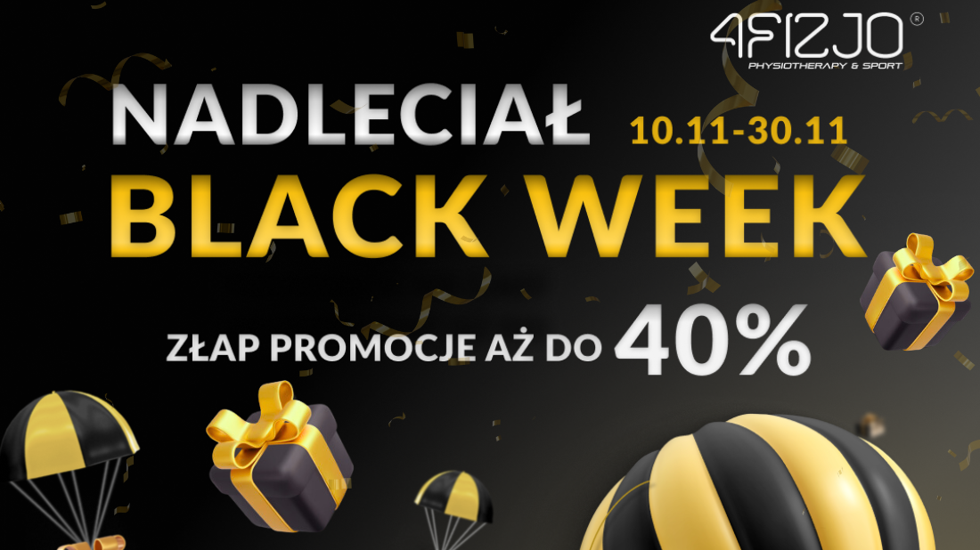 Zakupowe szaleństwo Black Friday 2024 w 4FIZJO