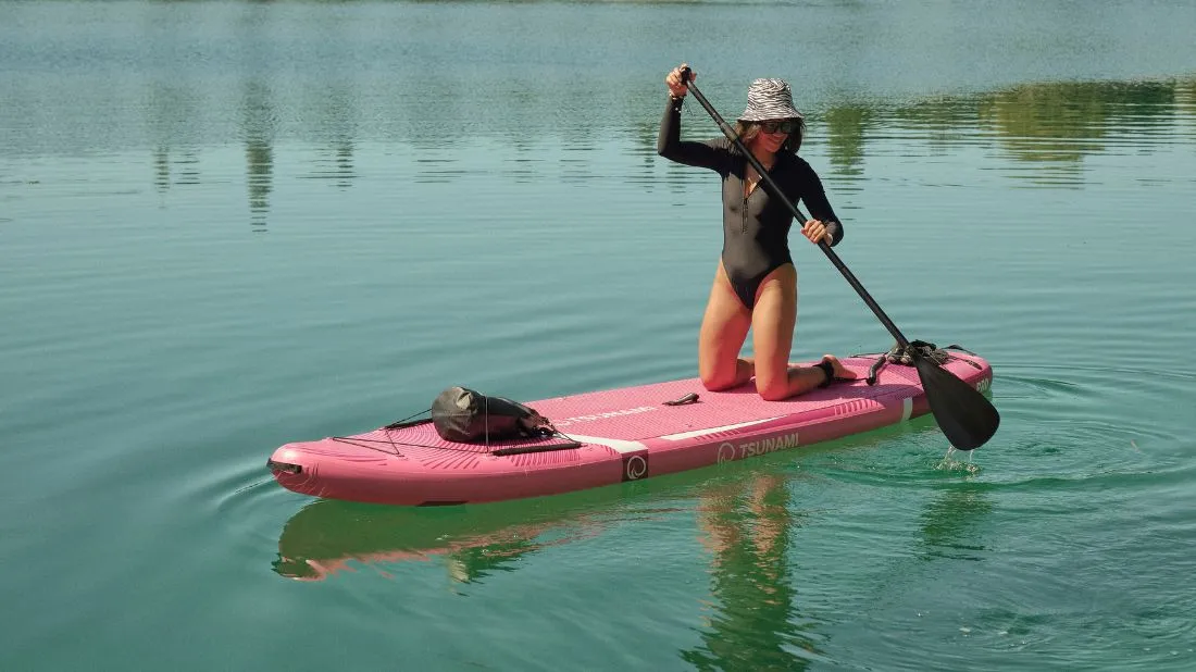 Pływanie na SUP-ie