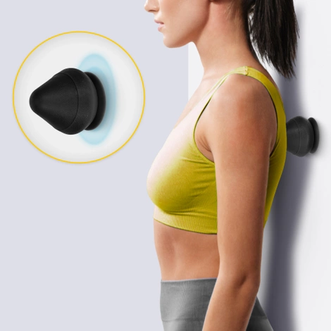 Stożek do masażu punktowego czarny