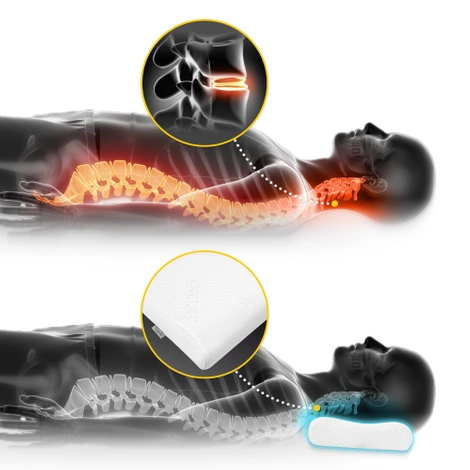 Poduszka ortopedyczna profilowana chłodząca ERGO+