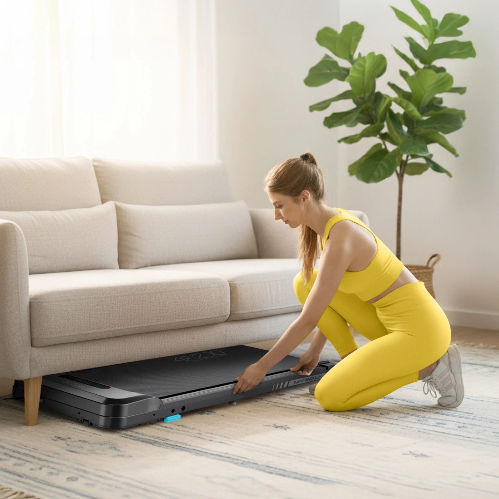 Elektryczna bieżnia składana do chodzenia MY-WALK