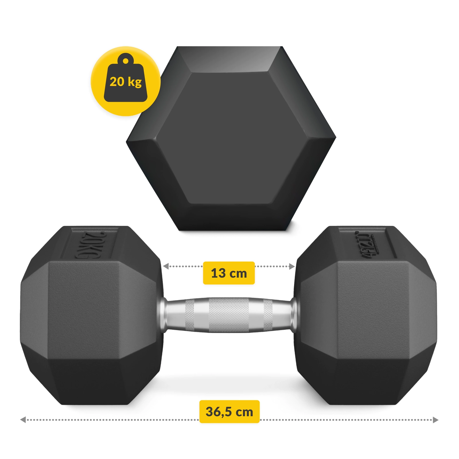 hantel hex 20kg