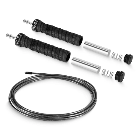 Skakanka bokserska z obciążeniem 3 m czarna