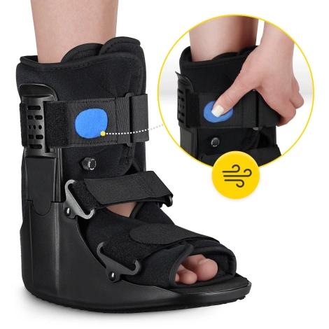 But ortopedyczny pneumatyczny MED - rozmiar S