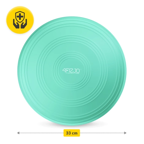 Poduszka sensomotoryczna MED+ 33 cm miętowa