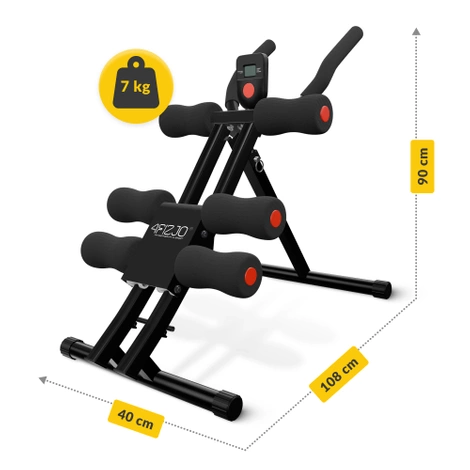 Trenażer mięśni brzucha składany