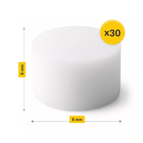 Zestaw filtrów do elektrycznej bańki chińskiej 30 szt.