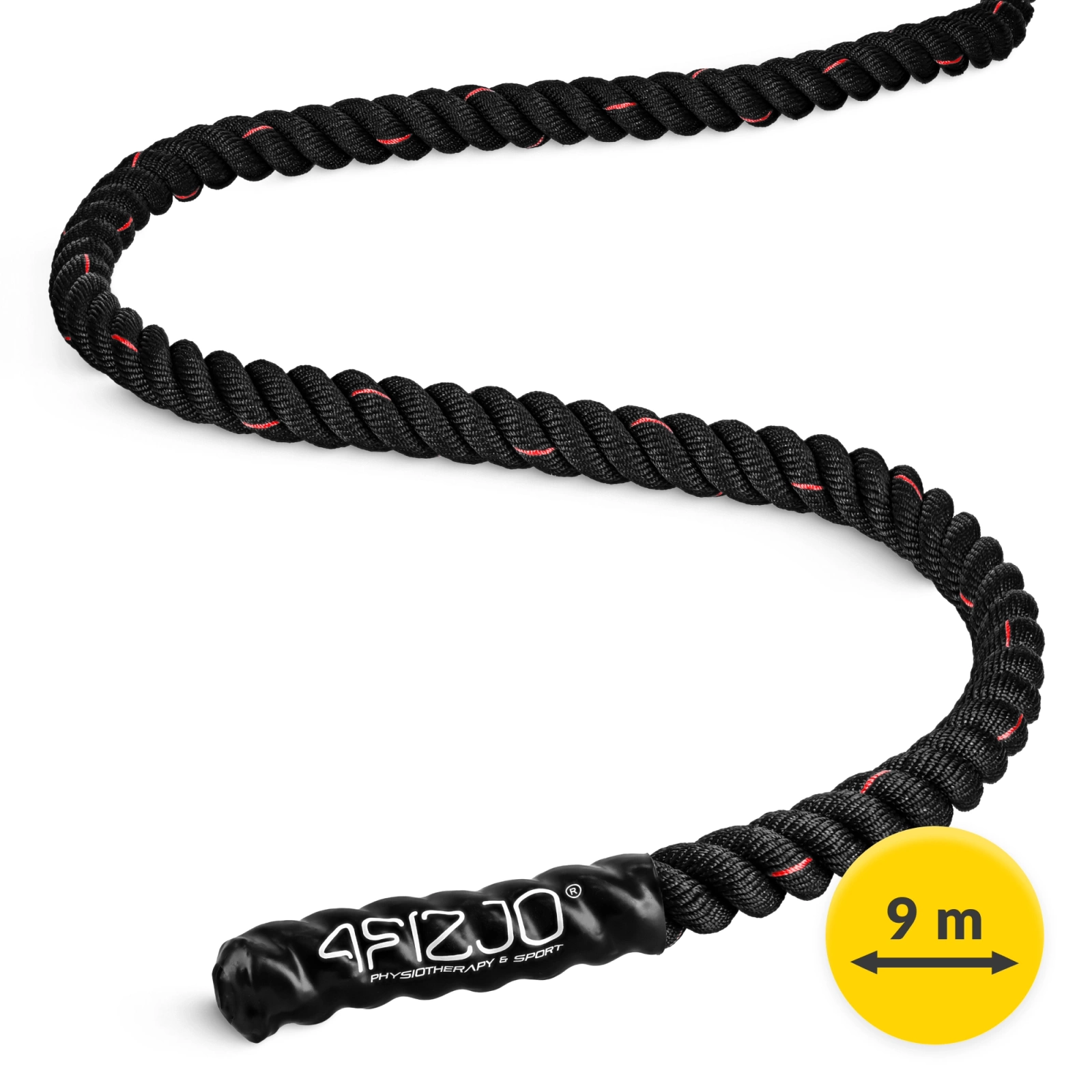 Posilovací lano POWER ROPE 9 m
