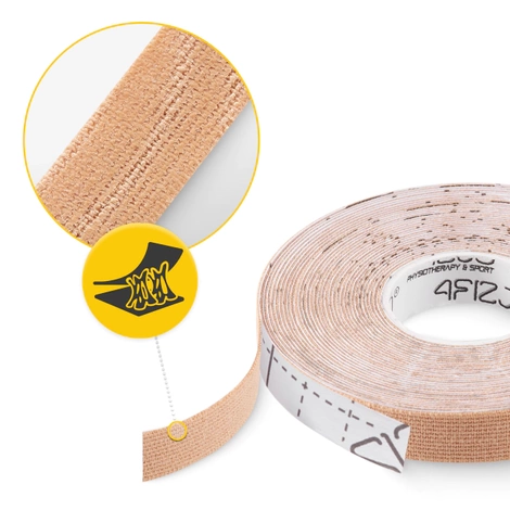 Taśma do kinesiotapingu 5 m x 1 cm