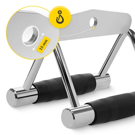 Podwójny uchwyt do wyciągu trójkątny