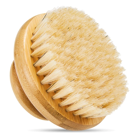 Szczotka do masażu ciała na sucho do skóry wrażliwej