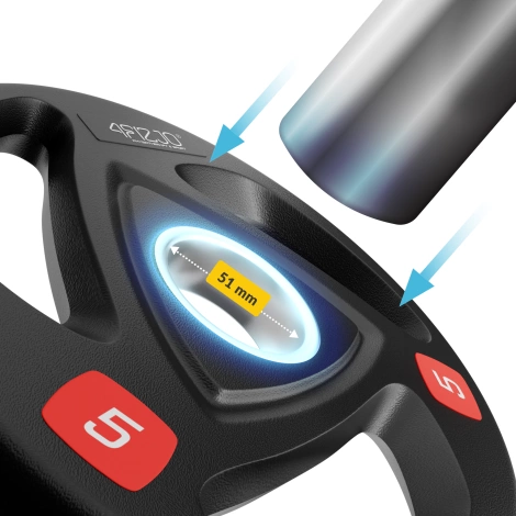 Obciążenie olimpijskie 4 x 5 kg