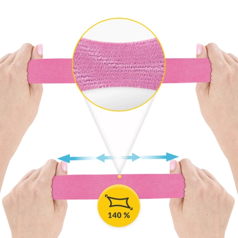 Taśma do kinesiotapingu 5 cm x 5 m