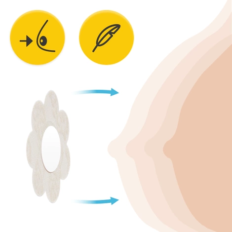 Taśma do biustu modelująca beżowa