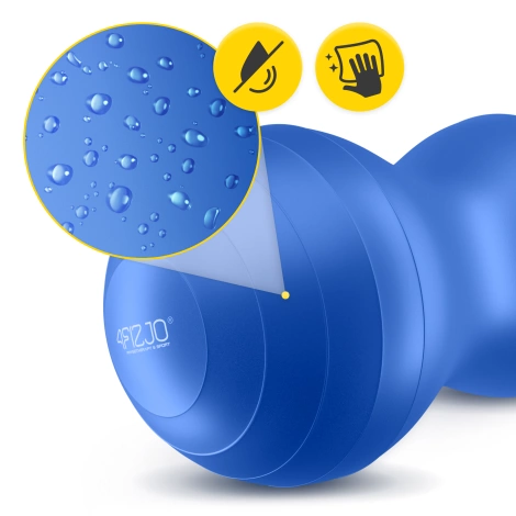 Piłka gimnastyczna PEANUT AIR BALL niebieska