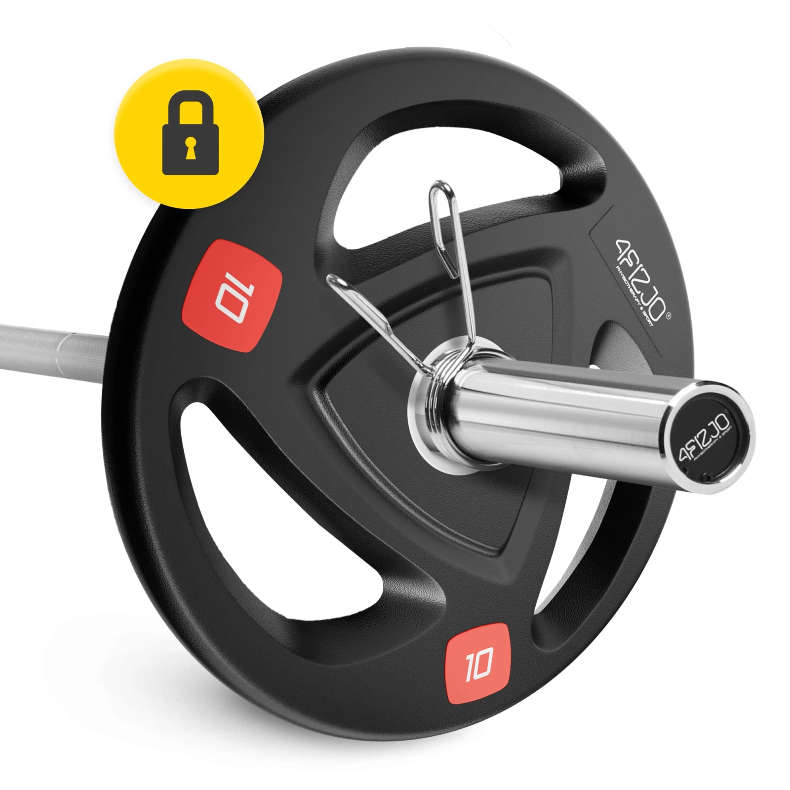 Zestaw olimpijski - obciążenie 80 kg + sztanga