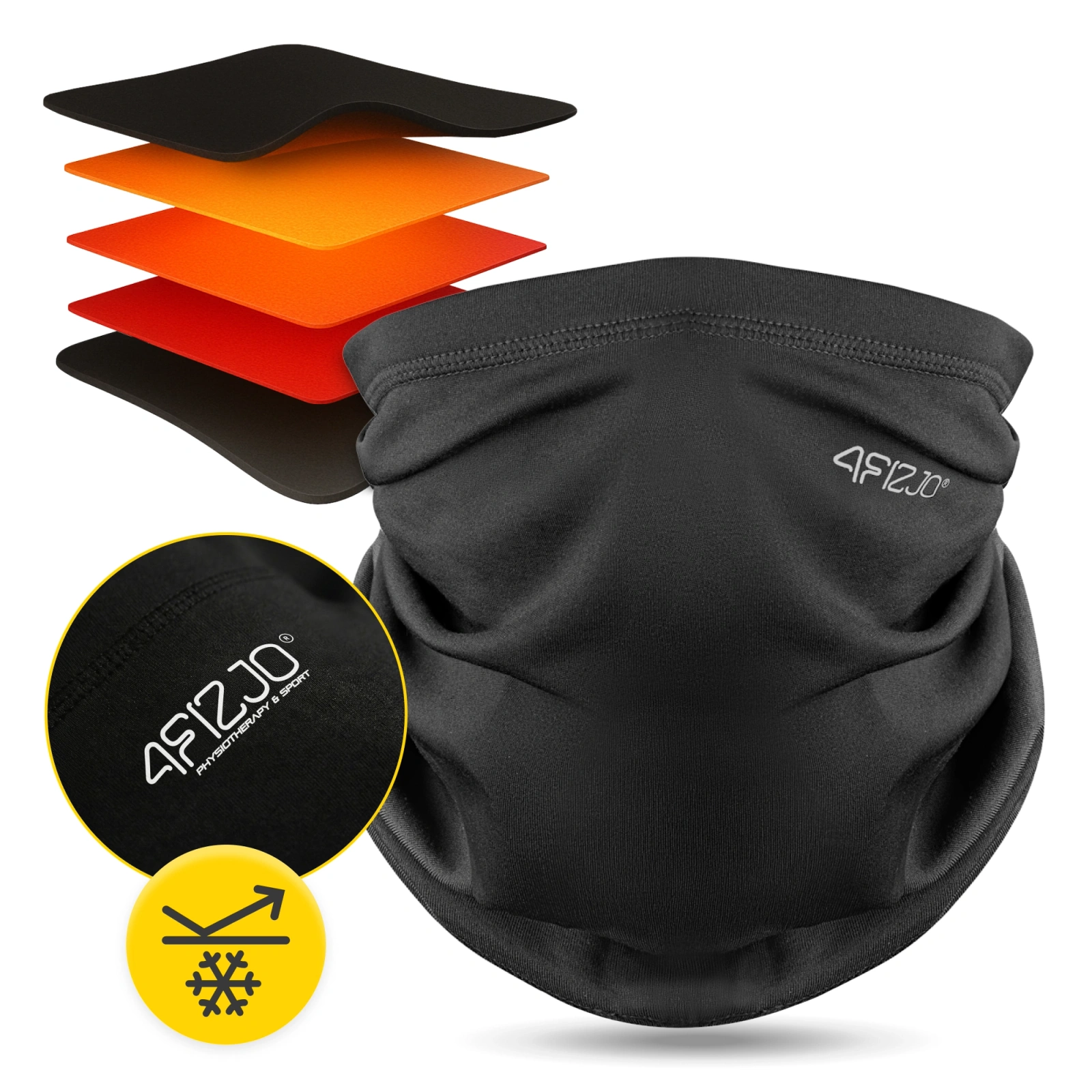 Komin termiczny - czarny