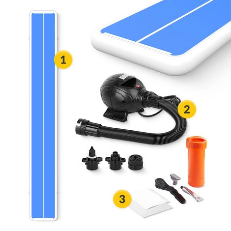 Ścieżka akrobatyczna AIR MAT PRO 15 x 2 x 0,3 m z pompką