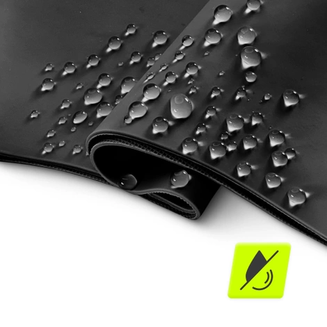 Czepek na basen dla dzieci TSUNAMI czarny