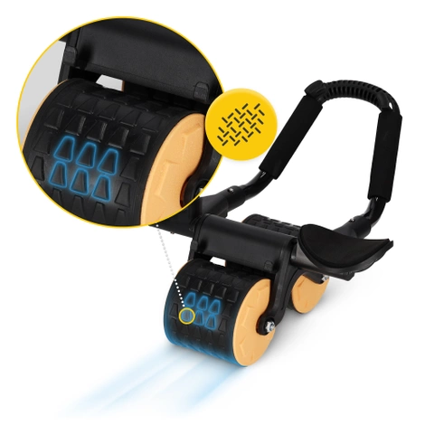 Podwójne koło do ćwiczeń mięśni brzucha AB Wheel Ultra