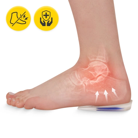 Wkładki żelowe pod pięty M/L