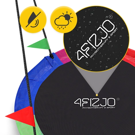 Huśtawka ogrodowa dla dzieci XXL Bocianie Gniazdo 120 cm