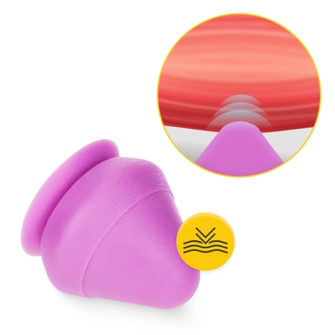 Stożek do masażu punktowego różowy