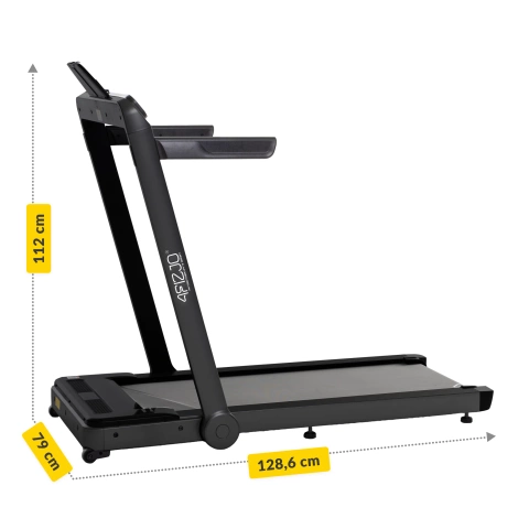 Elektryczna bieżnia domowa pod biurko TM PURE