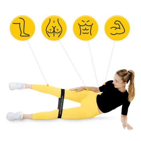 Guma oporowa do ćwiczeń MINI POWER BAND 1,2 mm