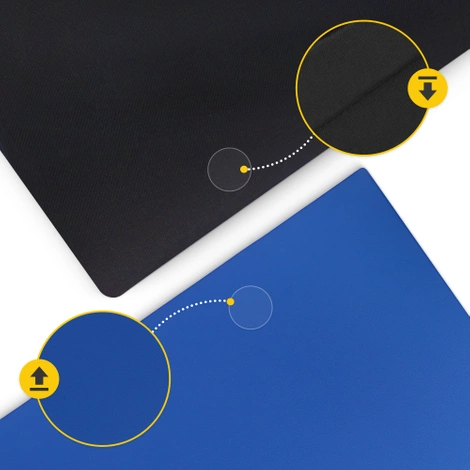 Materac gimnastyczny składany XL niebieski