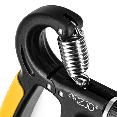 Ściskacz do rąk regulowany żółty