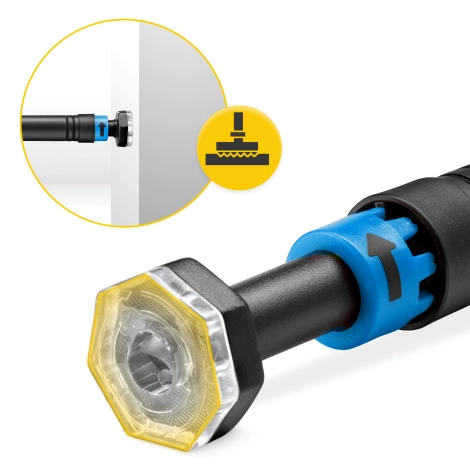 Drążek rozporowy do podciągania niebieski