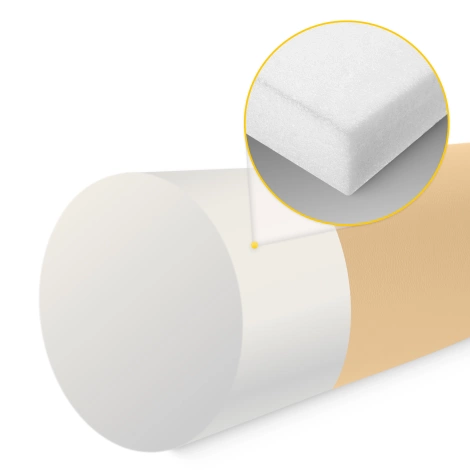 Wałek rehabilitacyjny kształtka do masażu 60 × 15 cm beżowa