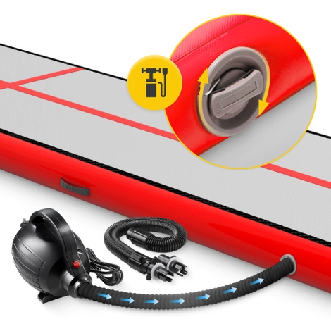 Ścieżka akrobatyczna AIR MAT 6 x 1 x 0,15 m z pompką