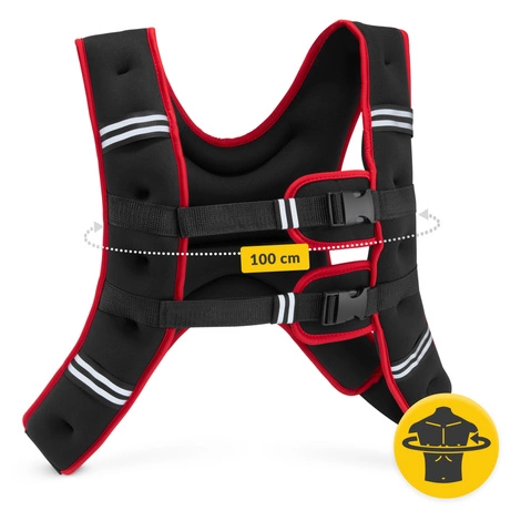 Kamizelka obciążeniowa do ćwiczeń 5 kg