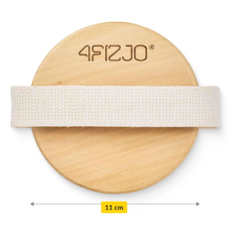 Szczotka z wypustkami do masażu ciała na sucho