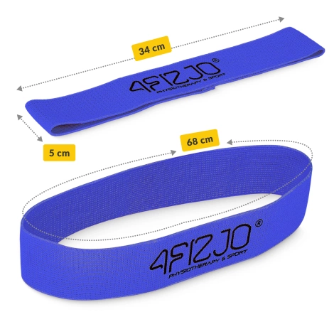 Guma materiałowa do ćwiczeń FLEX BAND 10-15 kg 