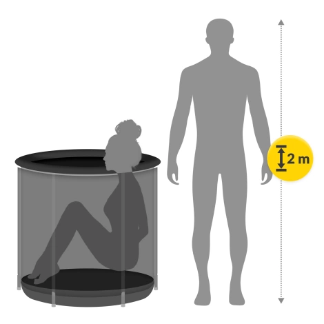 Przenośna wanna do morsowania i regeneracji PRO z systemem chłodzenia