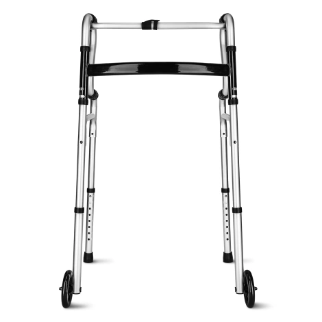 Balkonik aluminiowy dwufunkcyjny z kółkami